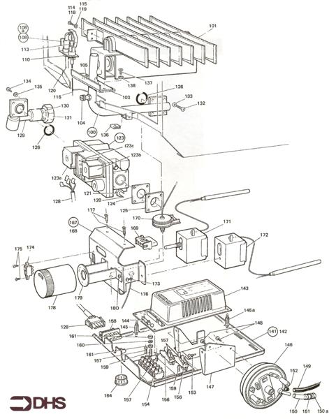 GAS AND BOILER CONTROL ASSY logo