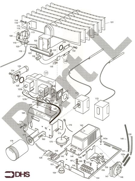 GAS AND CONTROLS TRAY ASSY logo