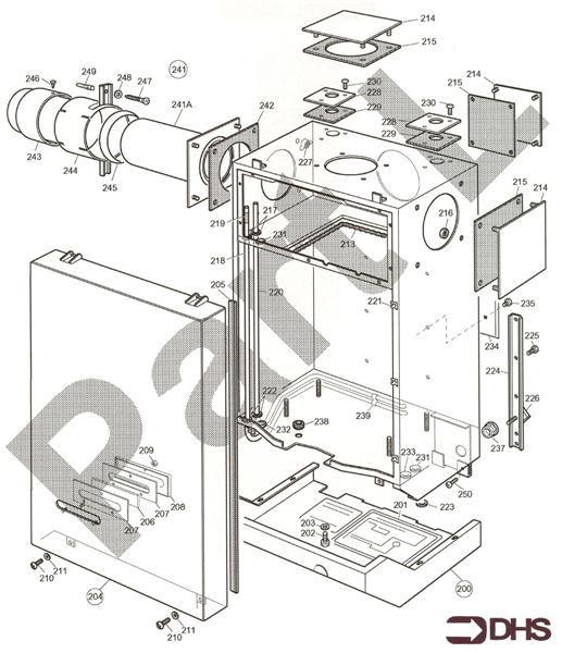 CASING AND FLUE ASSY logo