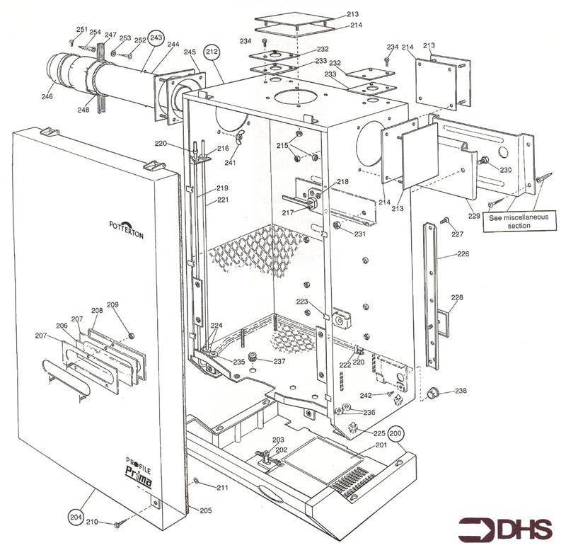 CASING AND FLUE ASSY logo