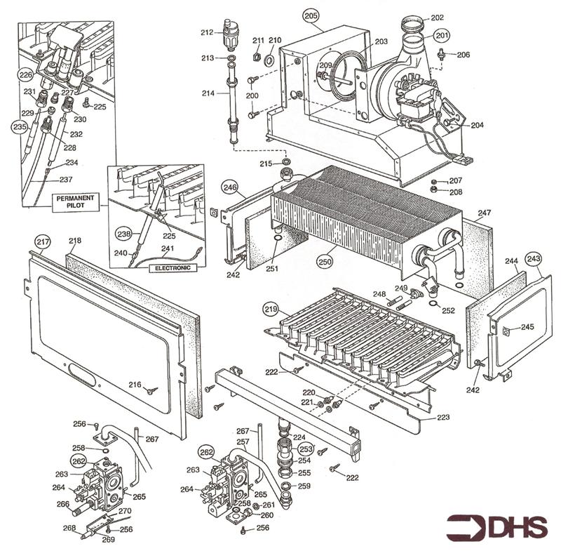 BOILER - GAS CONTROL ASSY logo