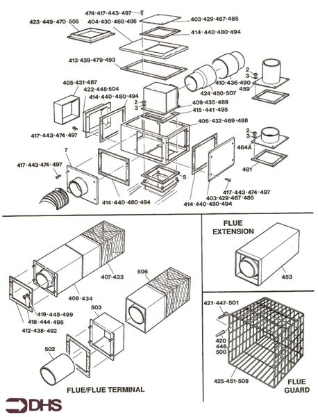 OPTIONAL FLUE PACK ASSY logo