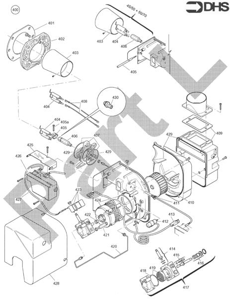 BURNER ASSY - RIELO 1 & 2 logo