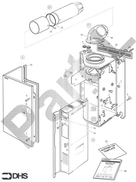 CASE AND FLUE ASSY logo