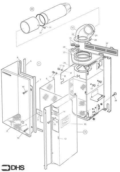 OUTER INNER CASE - FLUE logo