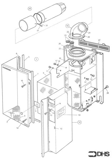 OUTER INNER CASE - FLUE logo