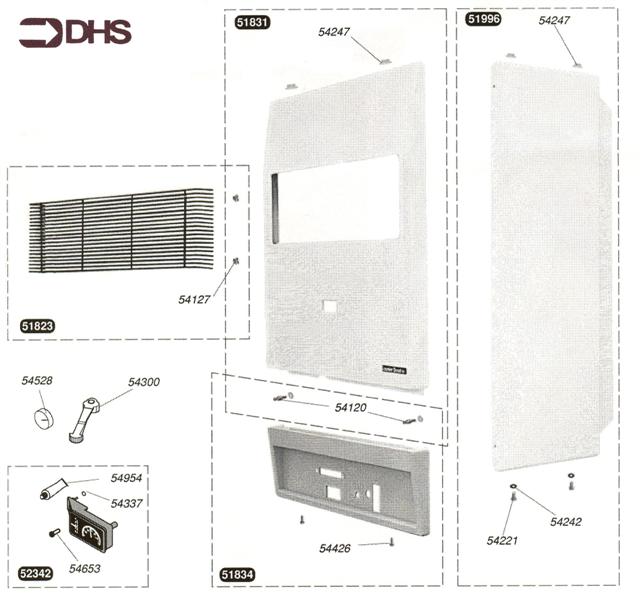 Exploded Diagram for CASING