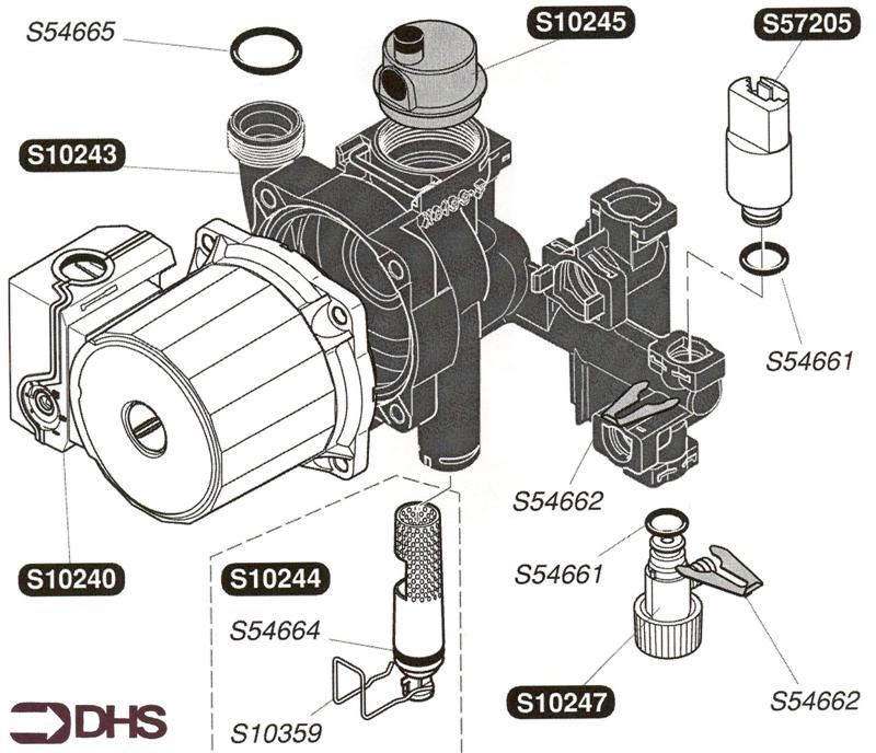 PUMP AND FLUE SENSOR logo