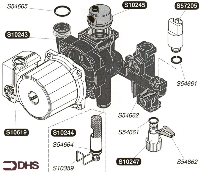 PUMP AND FLUE SENSOR logo