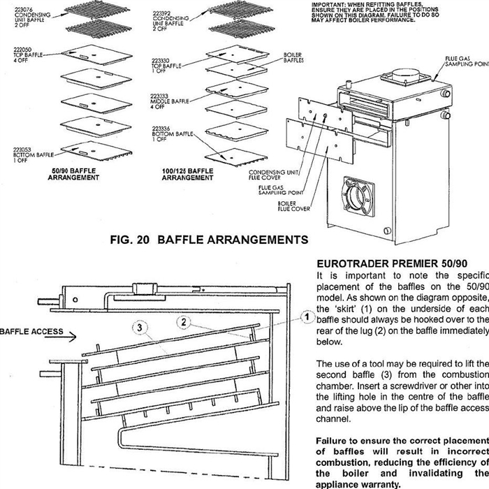 BAFFLE ARRANGEMENT logo