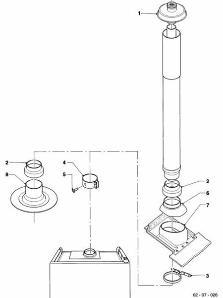 VERTICAL AIR/FLUE DUCT ASSEMBL logo