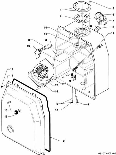AIR/FLUE DUCT ASSY logo
