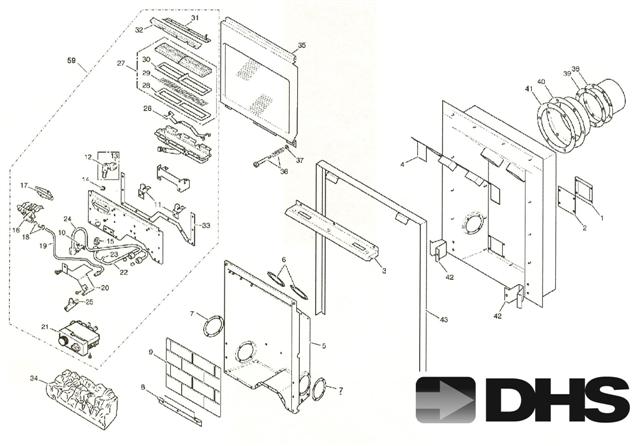 BURNER/CERAMICS/CONVECTION BOX logo