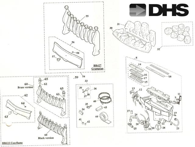 CASTINGS/CERAMICS/FIXING KIT logo