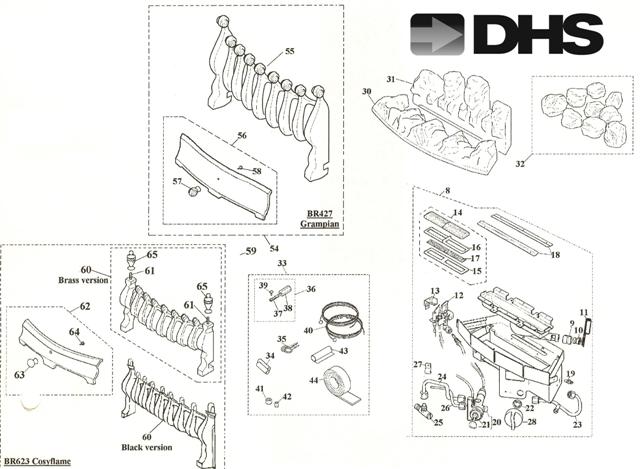 CASTINGS/CERAMICS/FIXING KIT logo