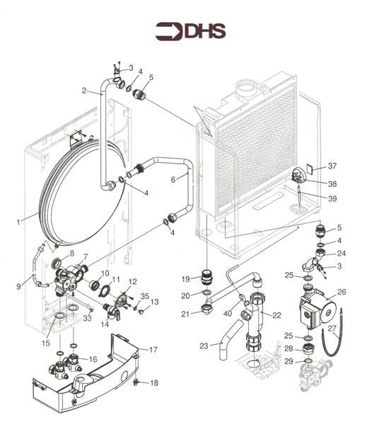 EXPANSION VESSEL - PUMP ASSY logo