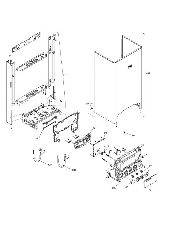 ELECTRIC/CASE COMPONENTS logo
