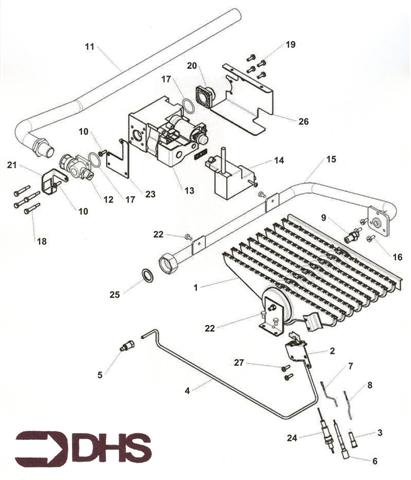 GAS VALVE/ BURNER logo